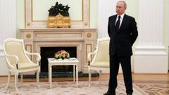 El presidente ruso, Vladimir Putin, en el Kremlin