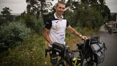 Pi�eiro es un deportista nato y recorre al a�o alrededor de 18.000 kil�metros en bicicleta.