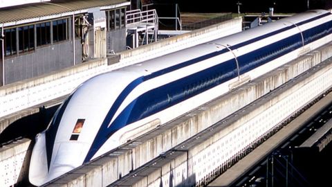 Tren de levitaci�n magn�tica en pruebas en Jap�n