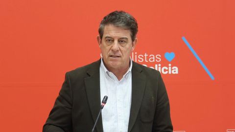 El secretario general del PSdeG, Jos� Ram�n G�mez Besteiro.