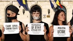 Protestantes en Ruman�a piden justicia para la menor asesinada 