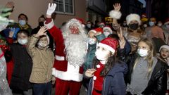 Pap� Noel se pasea por A Illa