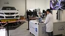 Imagen de archivo de una visita de las autoridades al centro del CTAG en O Porrio.