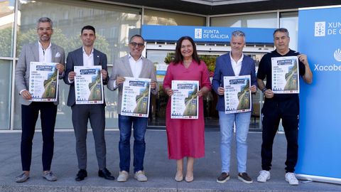 Ana Ortiz, delegada de la Xunta en Vigo, present� la etapa