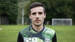 Sen�n V�zquez, jugador del Atl�tico Arnoia