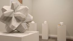 Obra de la exposici�n �Hatsuru� de Tadanori Yamaguchi