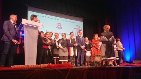 Acto institucional del 8-M en Cand�s
