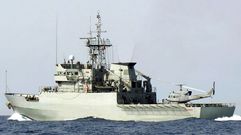 Vista del patrullero �Serviola�