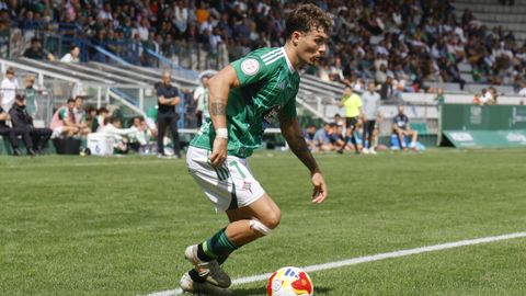 �lvaro Juan en un partido disputado este curso en A Malata.