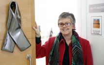 Guill�n, onte no Cabes, onde la asociaci�n de p�rkinson se reuniu con m�dicos do CHUS. 