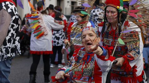 El desfile del carnaval de Sarria