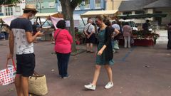 Imagen del Mercado dos Domingos celebrado el 26 de julio