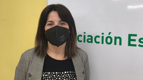 María Sanmartín, trabajadora social de la sede de Pontevedra de la AECC. 