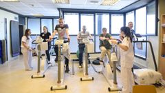 La unidad de Rehabilitaci�n Card�aca del CHUP