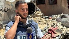 El periodista palestino Anas al Sharif