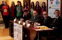 Imagen del sorteo celebrado ayer en Oviedo.