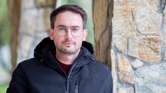 Diego Feijoo, activista de Avante Pontevedra, que convoca una protesta este s�bado en la ciudad.