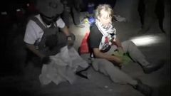 La activista sueca Greta Thunberg el pasado 2 de octubre durante la operacin de interceptacin de la flotilla