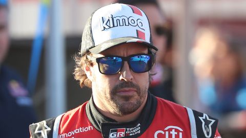 Fernando Alonso, tras la segunda etapa del Dakar