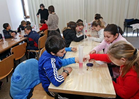 Ceo Aberto desenvolveu onte no Pazo o obradoiro �A mi�a primeira investigaci�n�. 