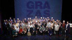  El conselleiro de Sanidade, Jes�s V�zquez Almui�a, asist� al homenaje a los jubilados del �rea sanitaria de Ourense, Ver�n y O Barco de Valdeorras