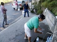 Una de los numerosos manantiales de Vigo, en este caso situado en la parroquia de Sai�ns. 