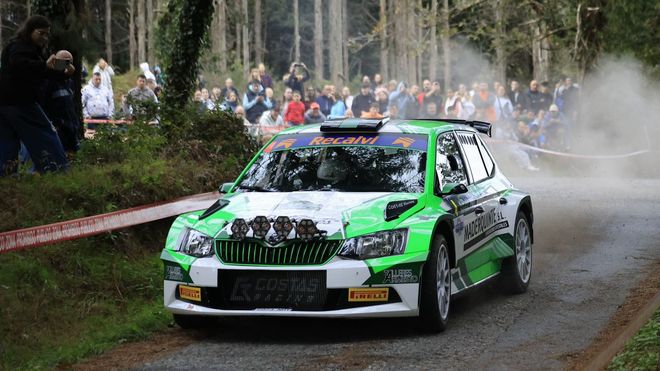 48� RALLYE SAN FROILAN y Dani Sordo en Praza da Horta