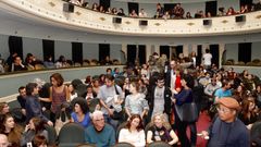 Asistentes al festival Curtocircuito, en 2016