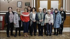 Presentaci�n de la plataforma ?Feminismo, nin un paso atr�s - Ourense? en el Liceo