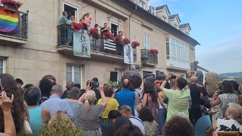 Arranque de las fiestas del San Xo�n en Sarria.