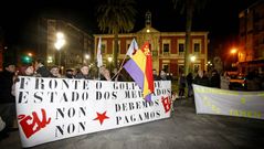 La marea ciudadana en Vilagarc�a
