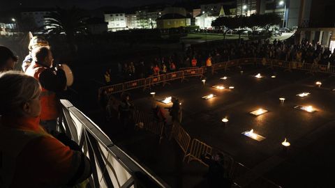 Protesta en Xove por la situacin de Alcoa