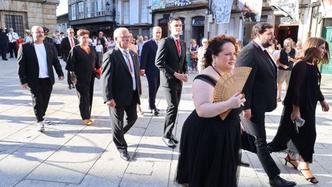 Ofrenda a San Roque en Betanzos 