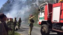 Arden m�s de 140 hect�reas en varios fuegos registrados en la provincia de A Coru�a