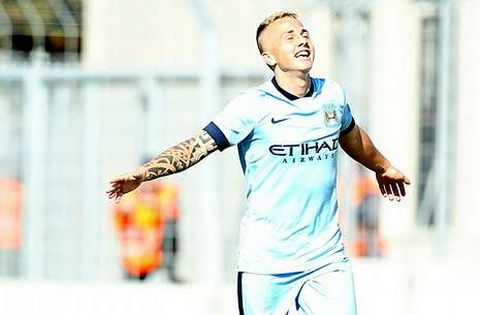 Angeli�o celebra el gol que anot� ayer en la victoria de su equipo por 1-4 en M�nich. 