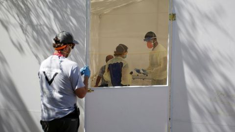 Pruebas de coronavirus en Matamoros, M�xico