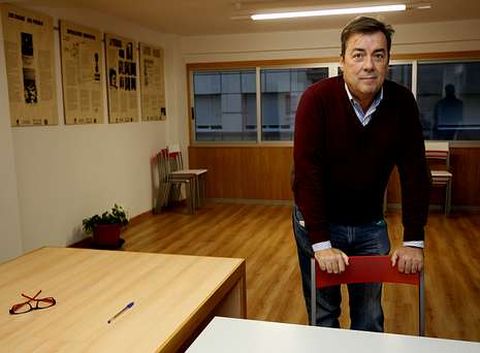 Fernando Quintela lanz� m�s de una puya a la direcci�n local del PSOE de Vilagarc�a. 