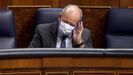 El ministro de Justicia, Juan Carlos Campo, este mi�rcoles, en la sesi�n de control al Gobierno en el Congreso