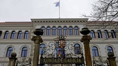 Edificio administrativo de la Xunta en San Caetano (Santiago)