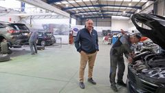 Manuel Lpez, jefe de taller en Motor Boiro