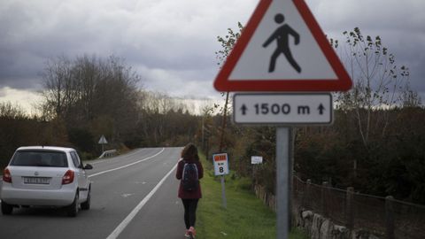 As� es el Cami�o Primitivo a su paso por el municipio de Lugo