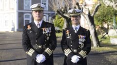 LOS DIRECTORES, DIEGO RUIZ (ESENGRA) Y ALFONSO VALL�S (ESCA�O)