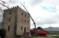 Una pluma colocaba la semana pasada la estrella en lo alto.