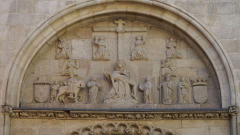 Catedral de Ourense. Puerta norte.