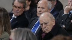 El expresidente de Catalu�a Jordi Pujol, el pasado mes de enero durante una entrega de premios.