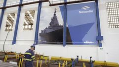 Navantia construye en Ferrol cinco unidades del tipo F-110 para la Armada espa�ola