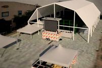 La pista al aire libre contar con capacidad para 500 espectadores.