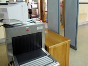 Interior de las oficinas de Hacienda en Lugo. 
