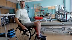 Juan Carlos Ramos, lesionado medular.