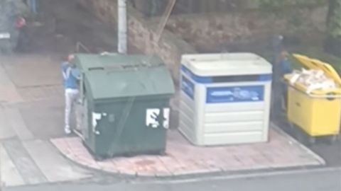 Captura del v�deo grabado por la entidad, donde se aprecia uno de los momentos de la operaci�n.